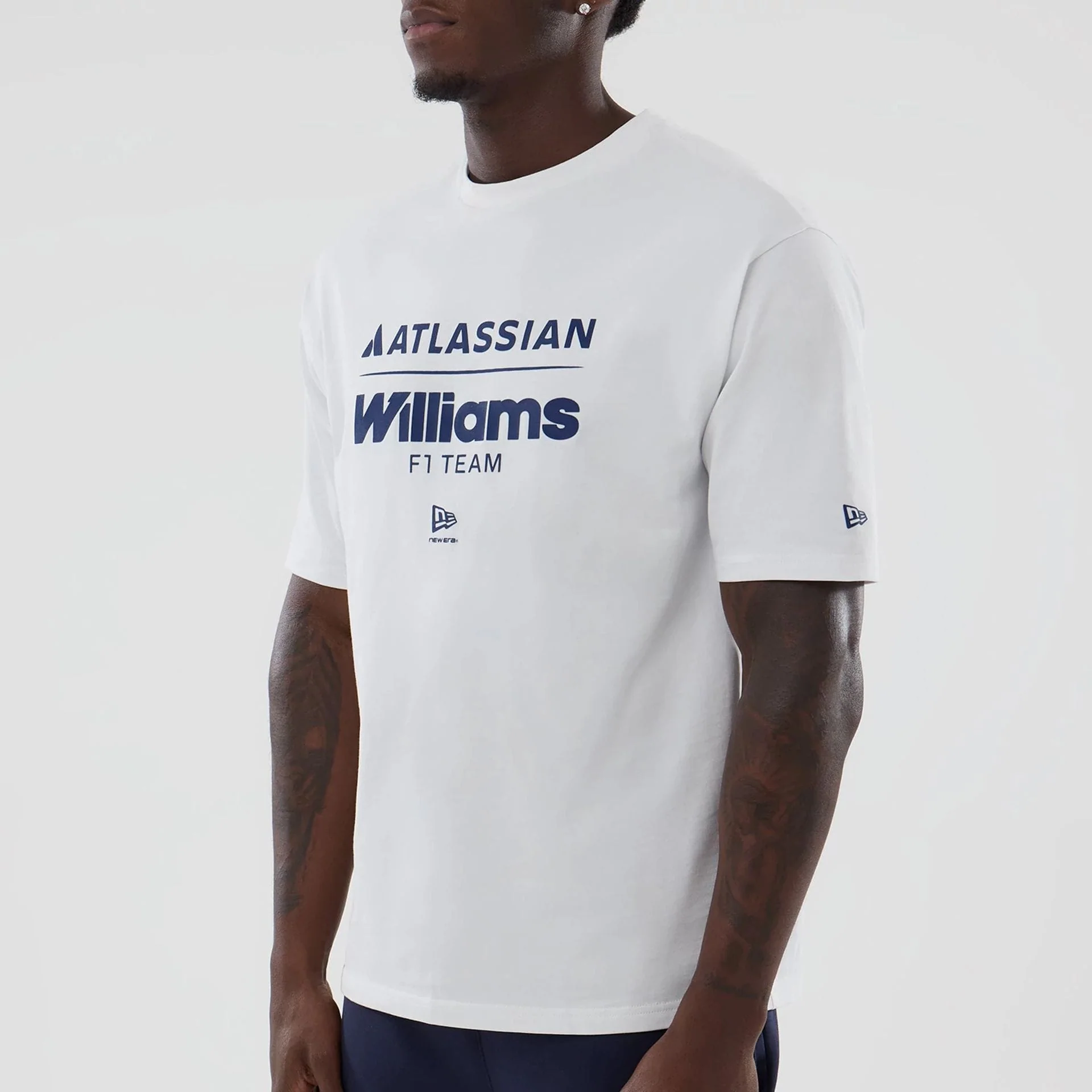 Williams White Oversized T-Shirt - Image 3