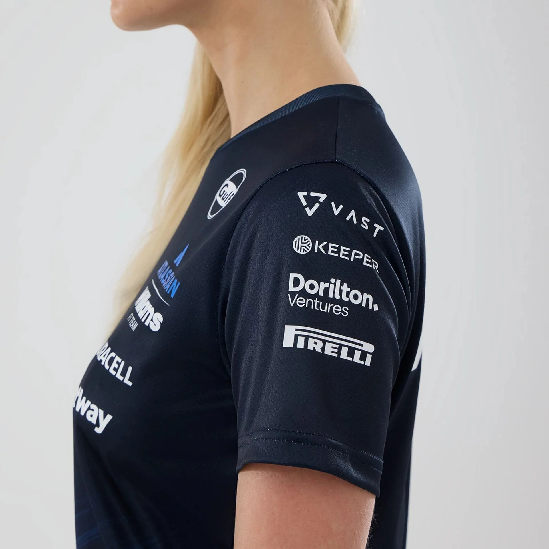 Williams Womens Navy Tech T-shirt - Image 7