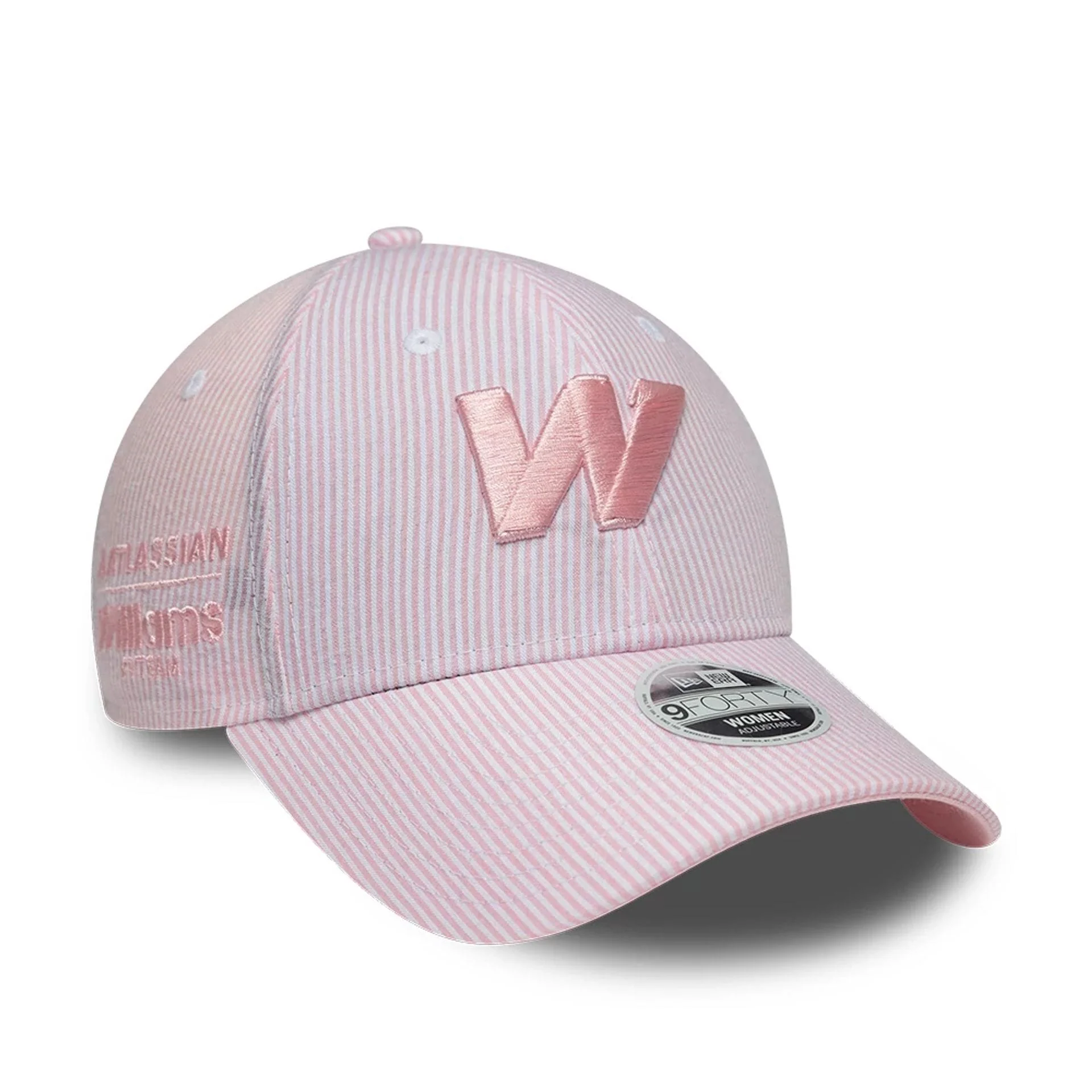 Williams Womens Seersucker Pastel Pink 9FORTY Adjustable Cap