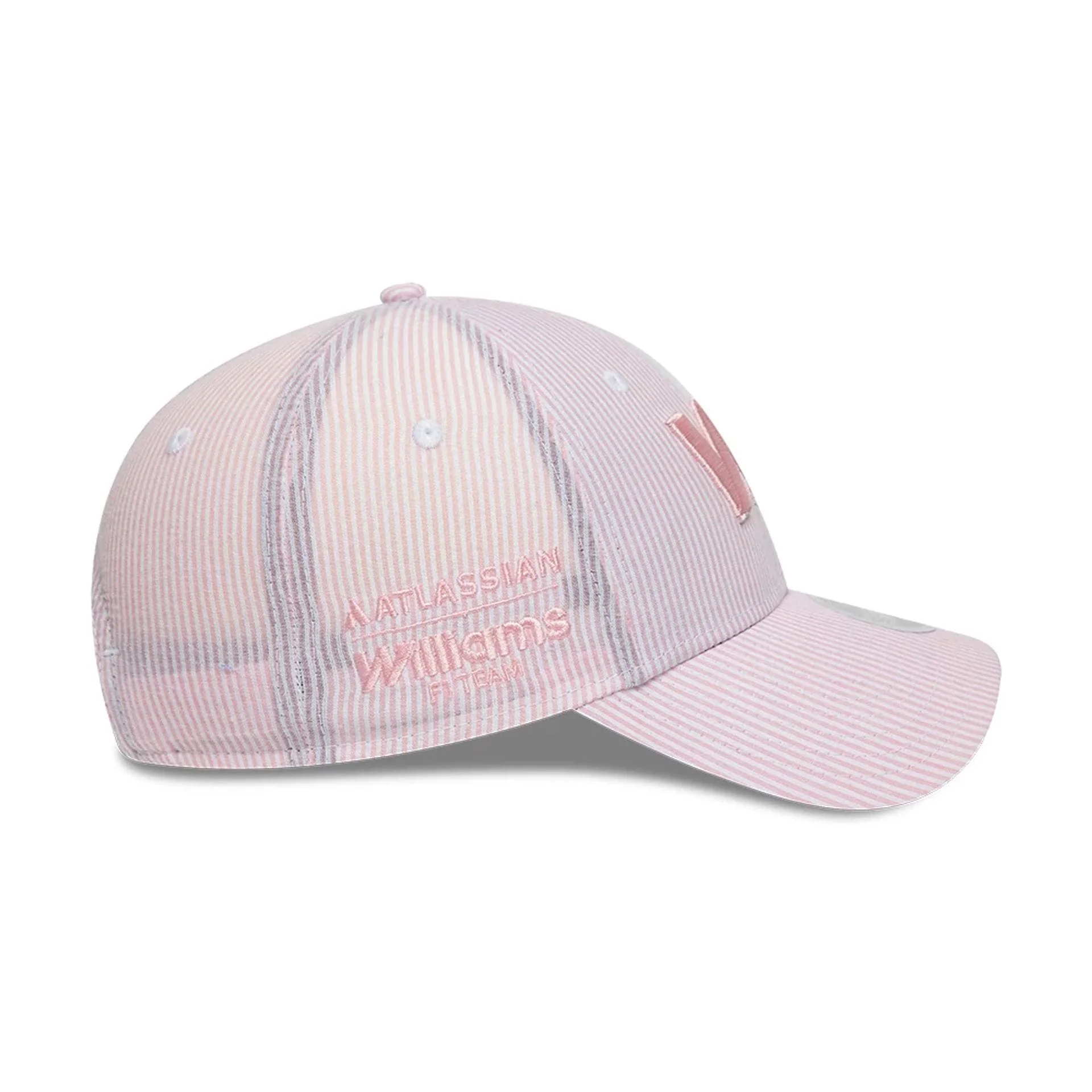 Williams Womens Seersucker Pastel Pink 9FORTY Adjustable Cap - Image 4
