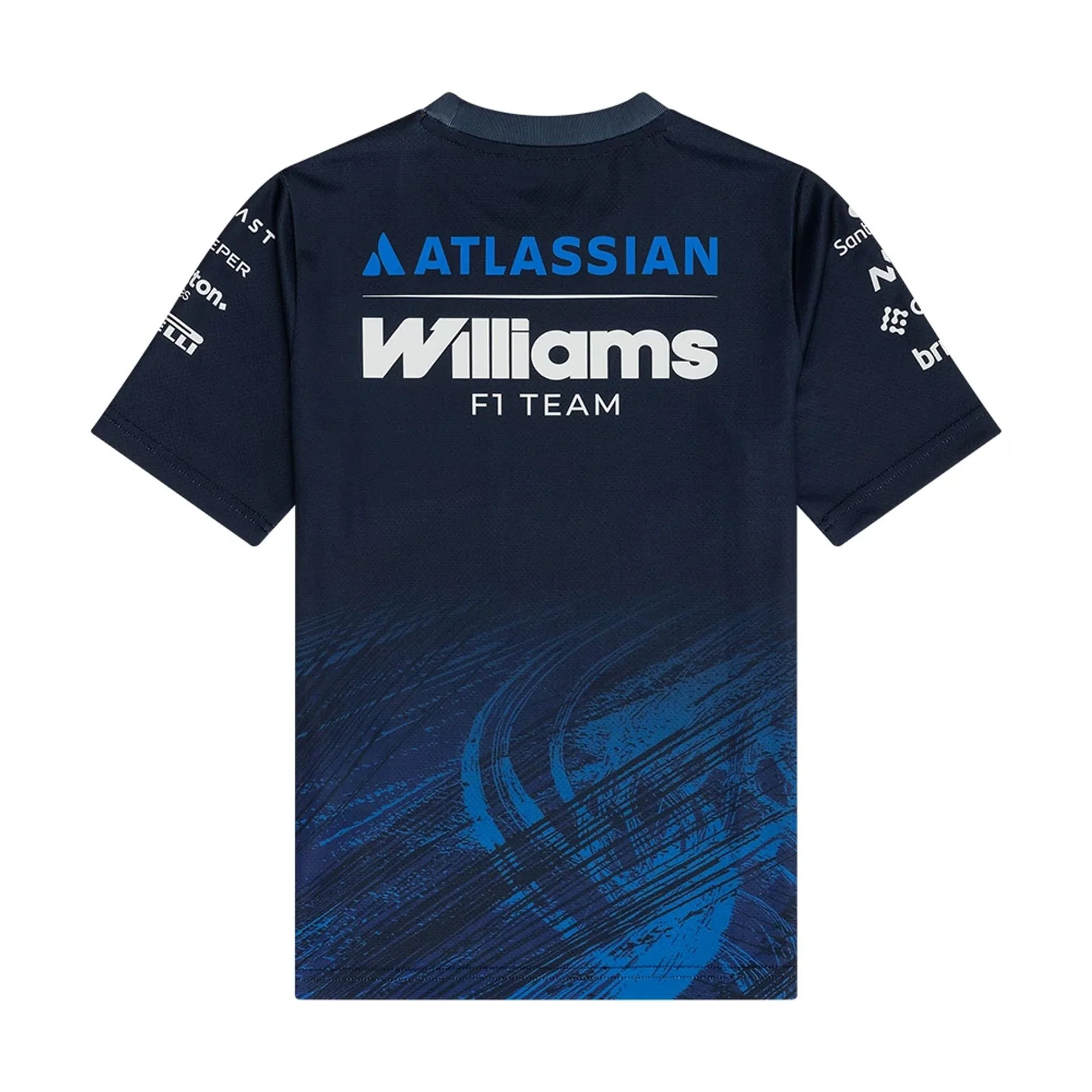 Williams Youth Navy Tech T-shirt - Image 2