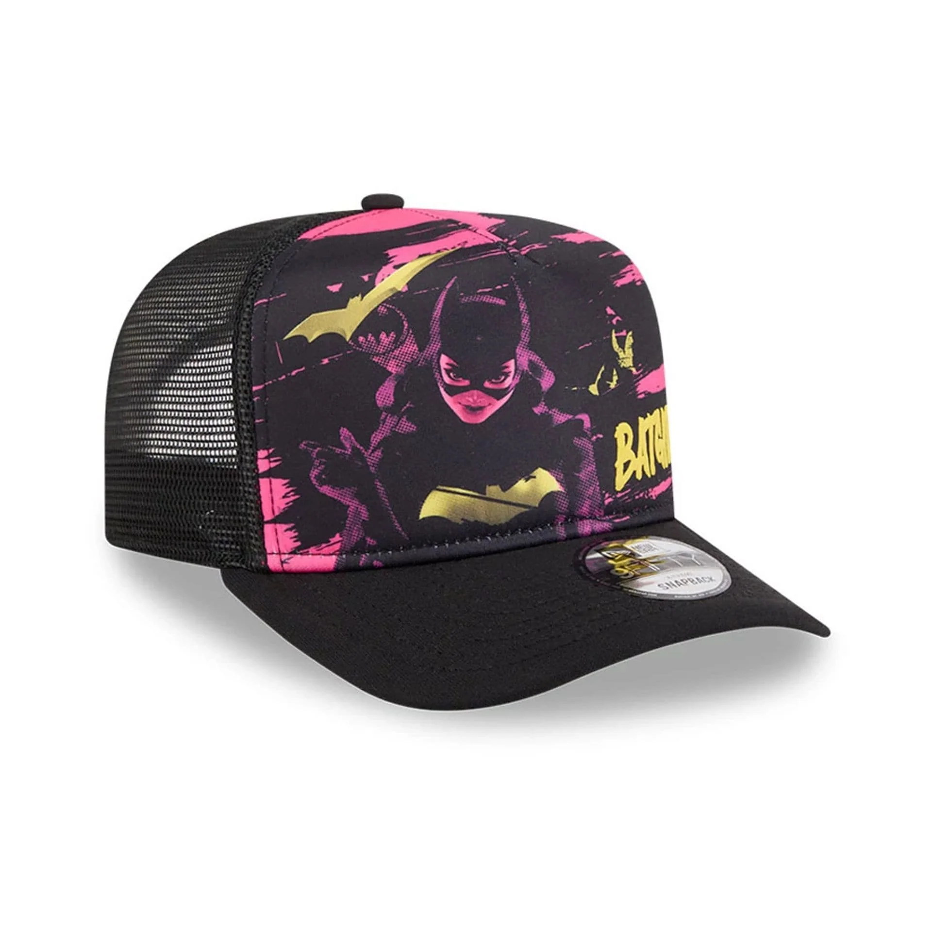 Womens DC Batgirl Black 9FIFTY A-Frame Snapback Adjustable Cap - Image 4