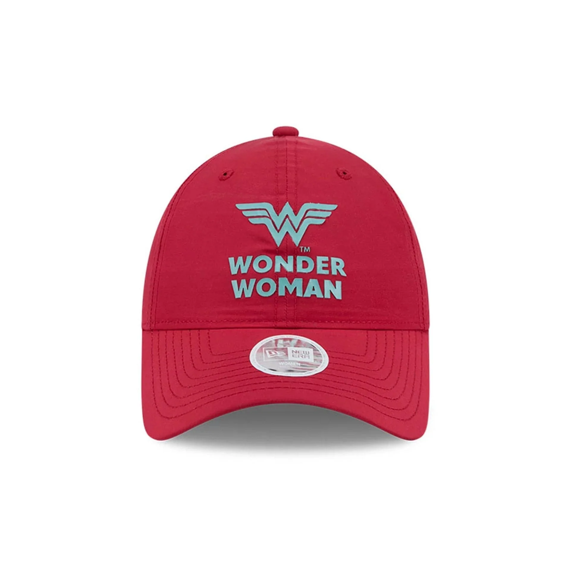 Womens DC Wonder Woman Dark Red Open Back Cap - Image 4