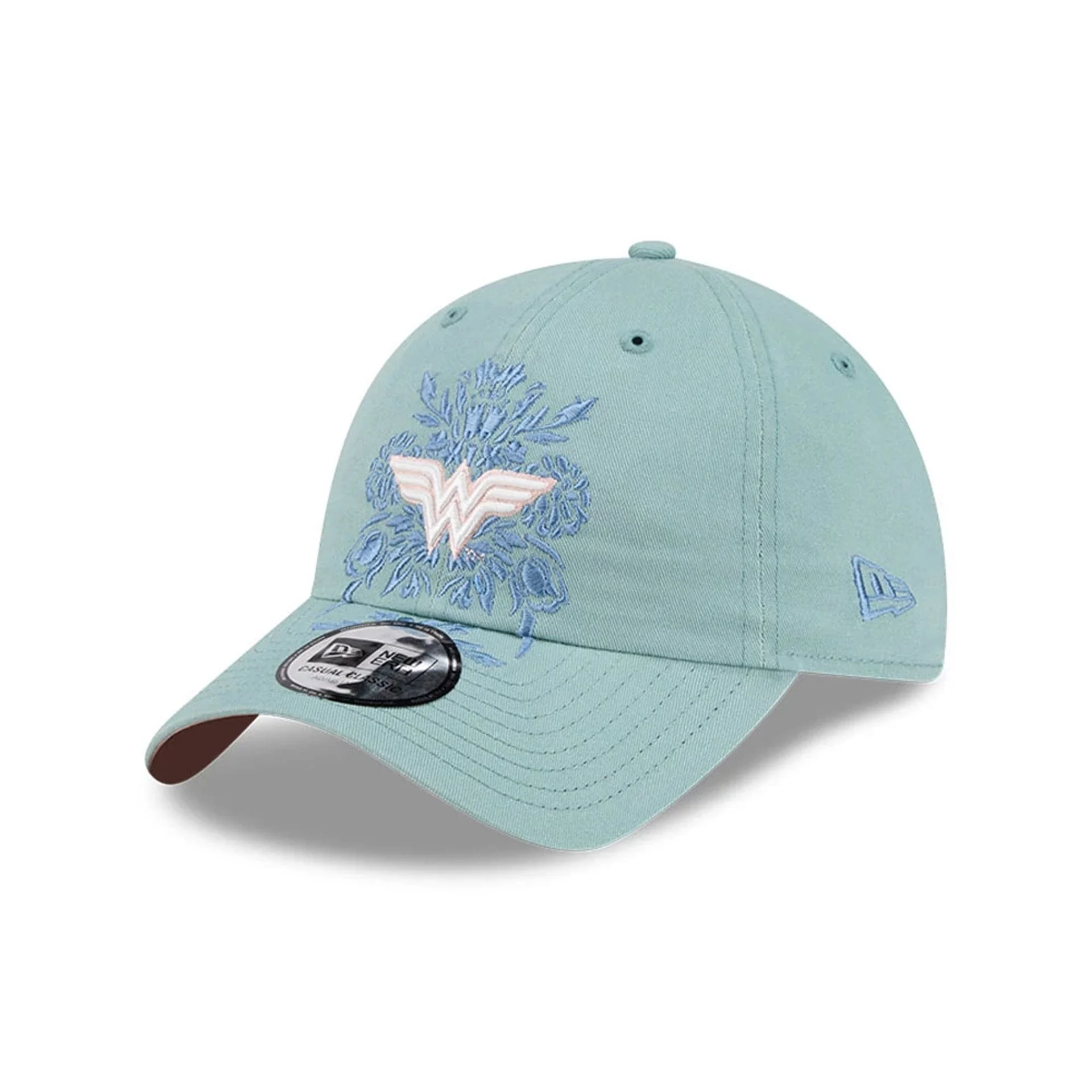 Womens DC Wonder Woman Pastel Blue Casual Classic Adjustable Cap