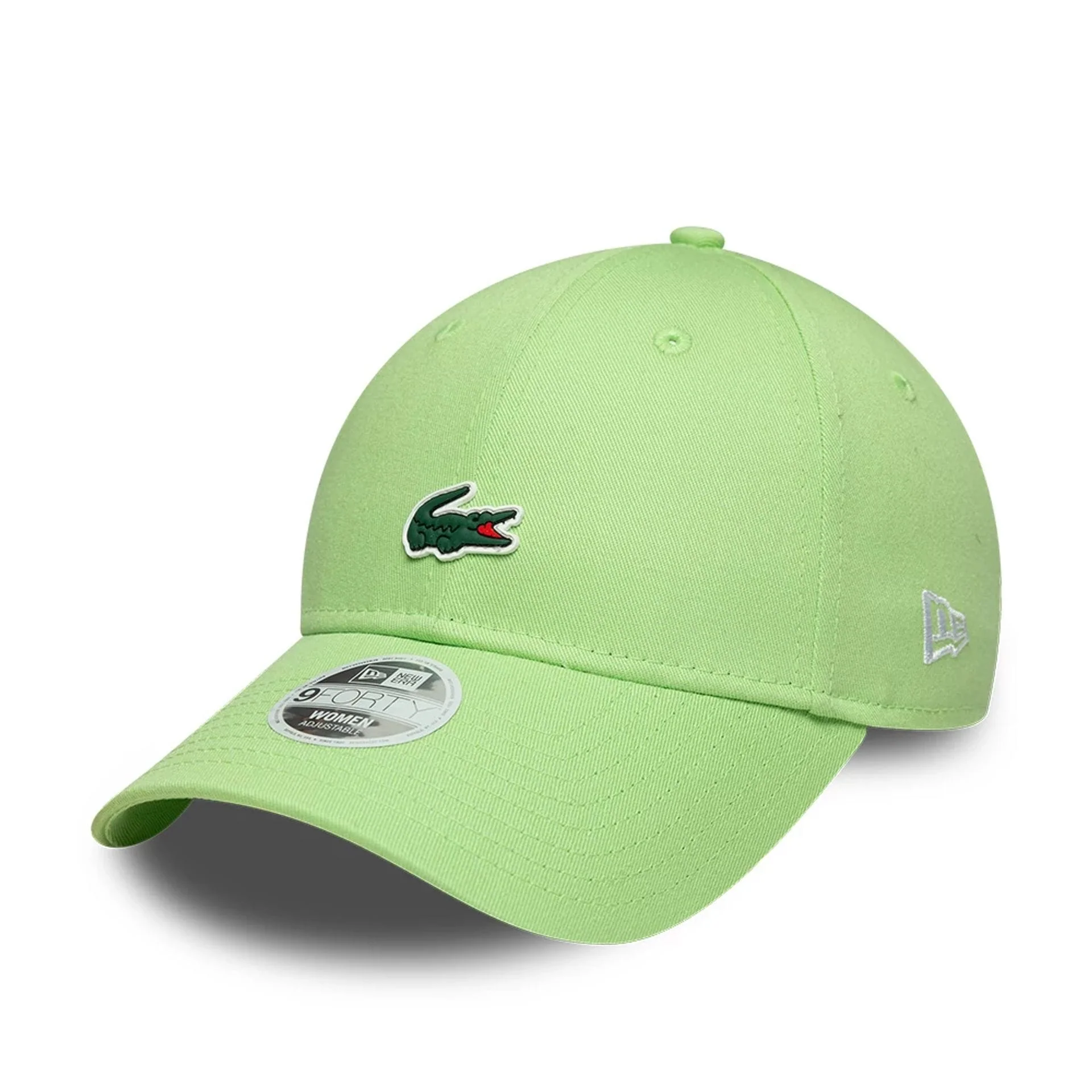 Womens Lacoste X New Era Pastel Green 9FORTY Adjustable Cap