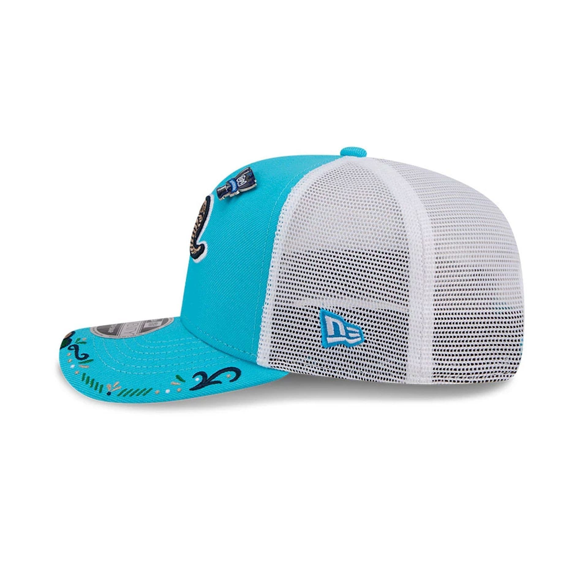 Yard Goats MiLB La Copa 2026 Bright Blue 9SEVENTY Stretch Snap Adjustable Cap - Image 5