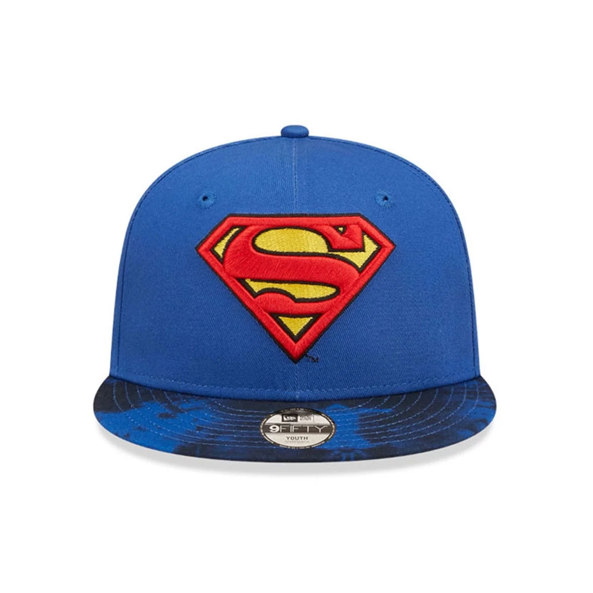 Youth DC Superman Blue 9FIFTY Snapback Adjustable Cap - Image 2