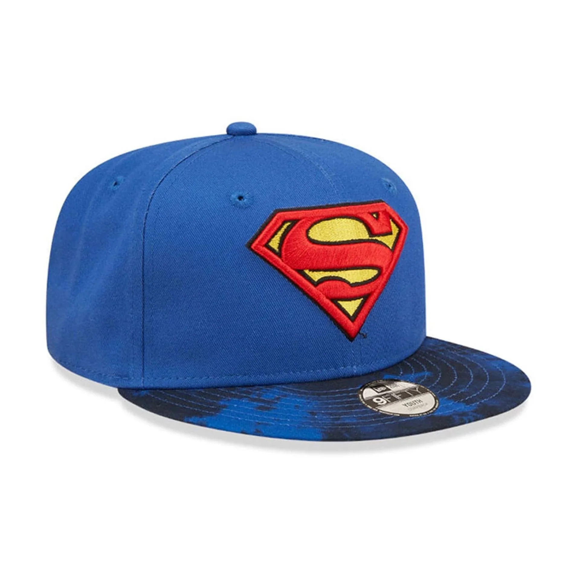 Youth DC Superman Blue 9FIFTY Snapback Adjustable Cap - Image 3
