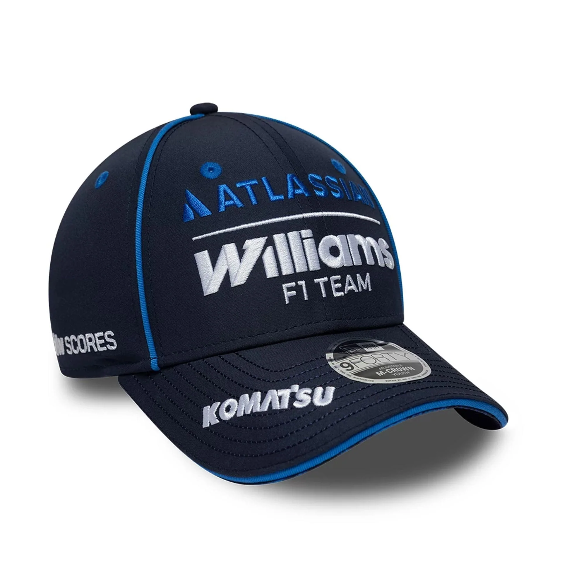 Youth Williams Team Navy 9FORTY M-Crown Adjustable Cap